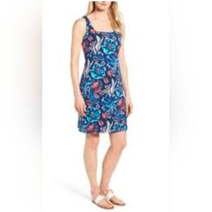 Tommy Bahama Women's Beach Strap Tropical Print Floral Mini Dress M